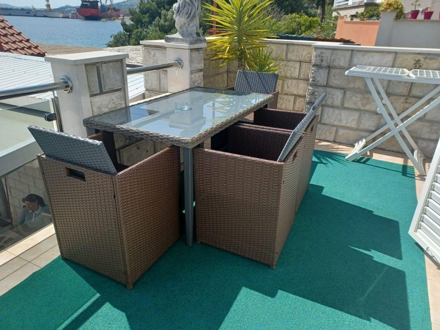 Apartments Marija Trogir Eksteriør bilde